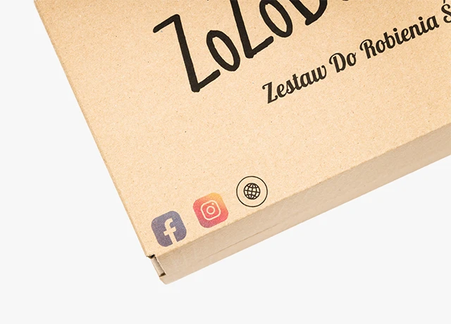 nadruk jako nośnik informacji social media nawiązywanie relacji -  funkcjonalne i estetyczne rozwiązanie dla wysyłki produktów